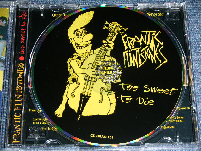 画像: FRANTIC FLINTSTONES -  TOO SWEET TO DIE  /  2001 UK ENGLAND ORIGINAL Version  Brand New CD  