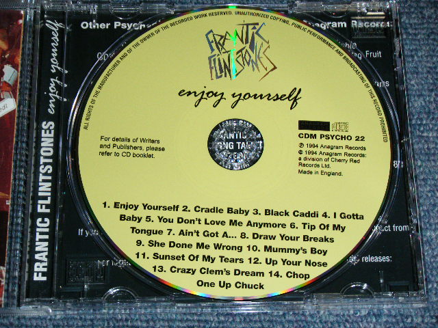 画像: FRANTIC FLINTSTONES - ENJOY YOURSELF / 1994 UK ENGLAND ORIGINAL Version  Brand New CD  