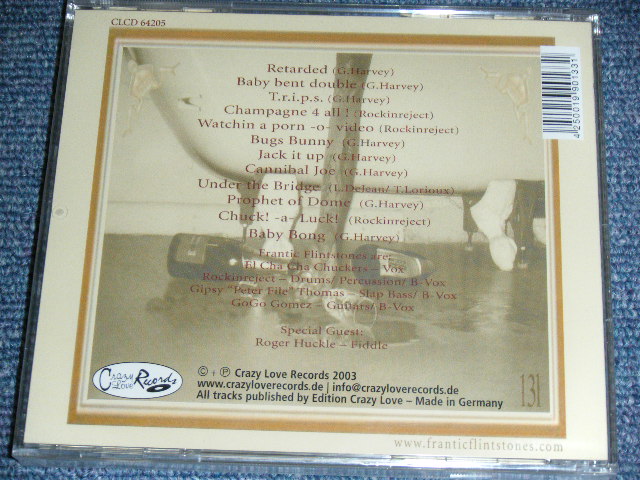 画像: FRANTIC FLINTSTONES -  CHAMPAGNE 4 A;LL! /  2003 GERMANY ORIGINAL Version  Brand New SEALED CD  