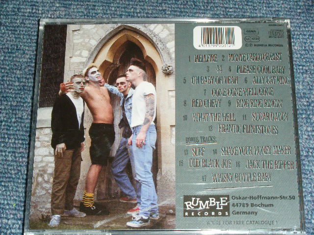 画像: FRANTIC FLINTSTONES - A NIGTHMARE ON NERVOUS / Early 1990's WEST-GERMANY ORIGINAL Brand New CD Found Dead Stock 