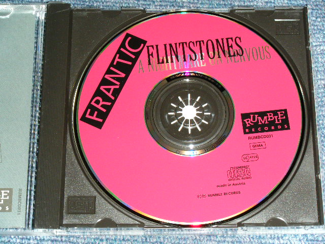 画像: FRANTIC FLINTSTONES - A NIGTHMARE ON NERVOUS / Early 1990's WEST-GERMANY ORIGINAL Brand New CD Found Dead Stock 