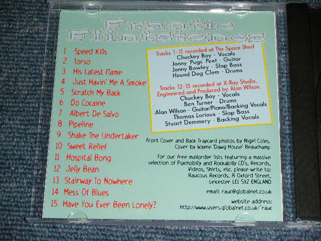 画像: FRANTIC FLINTSTONES -  SPEED KILLS / 1999 UK ENGLAND Version  Brand New CD  