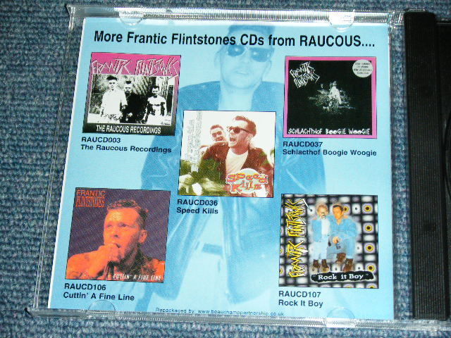 画像: FRANTIC FLINTSTONES - "SKIN UP, CHILL OUT" JUST BUSKIN' THROUGH / 2002 UK ENGLAND Version  Brand New CD  