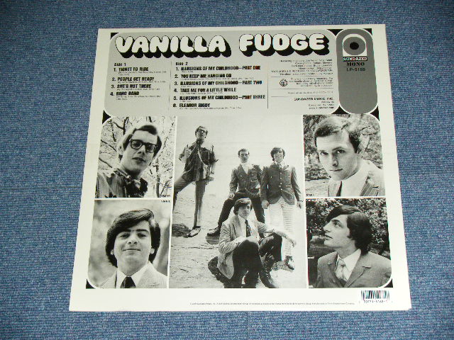 画像: VANILLA FUDGE - VANILLA FUDGE ( MONO EDITION ) / 2004 US REISSUE 180 Gram Heavy Weight Brand New SEALED LP 