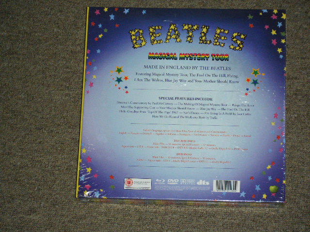 画像: THE BEATLES - MAGICAL MYSTERY TOUR ( BLU-RAY Disc+DVD Disc+7" Double EP's+Booklet ) / 2012 UK COLLECTOR'S EDITION 