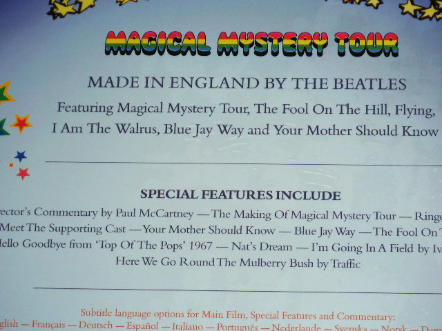 画像: THE BEATLES - MAGICAL MYSTERY TOUR ( BLU-RAY Disc+DVD Disc+7" Double EP's+Booklet ) / 2012 UK COLLECTOR'S EDITION 