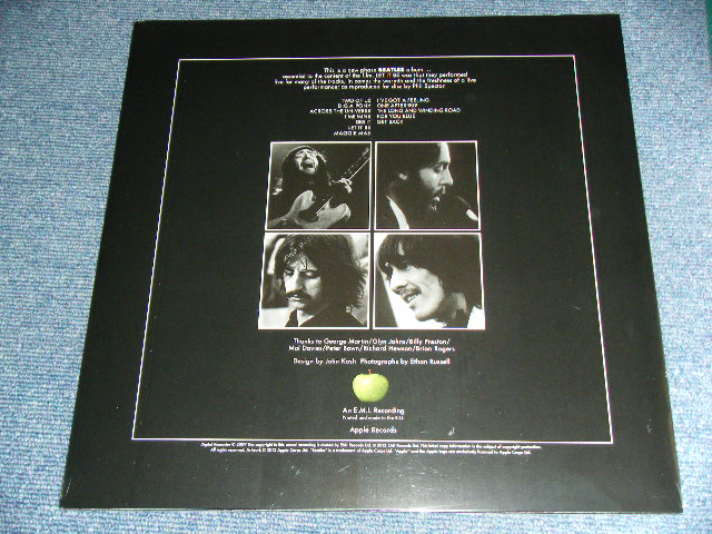 画像: THE BEATLES - LET IT BE  (REMASTERED 180 Gram Heavy Weight )  / 2012 UK  REISSUE Brand New SEALED LP   