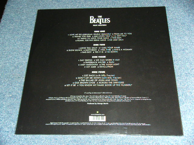 画像: THE BEATLES - PAST MASTERS  (REMASTERED 180 Gram Heavy Weight )  / 2012 UK  REISSUE Brand New SEALED 2-LP   