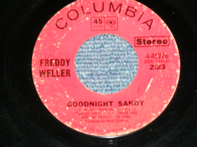 画像: FREDDY WELLER - THE PROMISED LAND ( CHUCK BERRY'S Song ) / 1971 US AMERICA  ORIGINAL Used  7"SINGLE