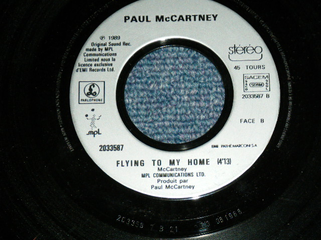 画像: PAUL McCARTNEY of THE BEATLES -  MY BRAVE FACE ( Ex+/Ex+++ ) / 1989  FRANCE ORIGINAL Used 7" Single  With PICTURE SLEEVE