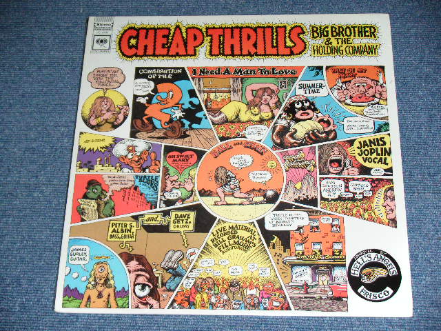 画像1: BIG BROTHER & THE HOLDING COMPANY ( With JANIS JOPLIN ) - CHEAP THRILLS ( Straight Reissue )  / 1990's  US REISSUE  Brand New SEALED LP