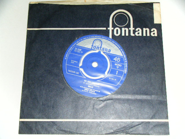 画像: MILLIE ( SMALL ) - MY BOY LOLLIPOP / 1964 UK ENGLAND  ORIGINAL Used  7"Single