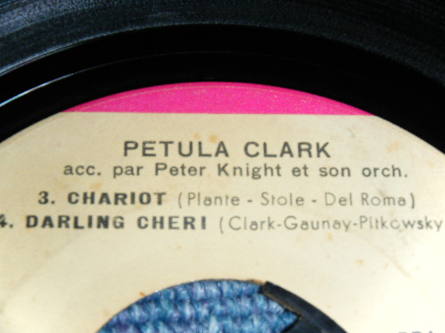 画像: PETULA CLARK  - ELLE EST FDINIE + JE ME SENS BIE( FOOTTAPPER ) +2  / 1962 ITALY ORIGINAL Used 7"EP 