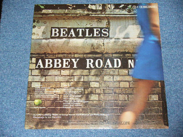 画像: THE BEATLES - ABBEY ROAD ( Ex+++/Ex+++ ) / 1969? FRANCE FRENCH Used LP