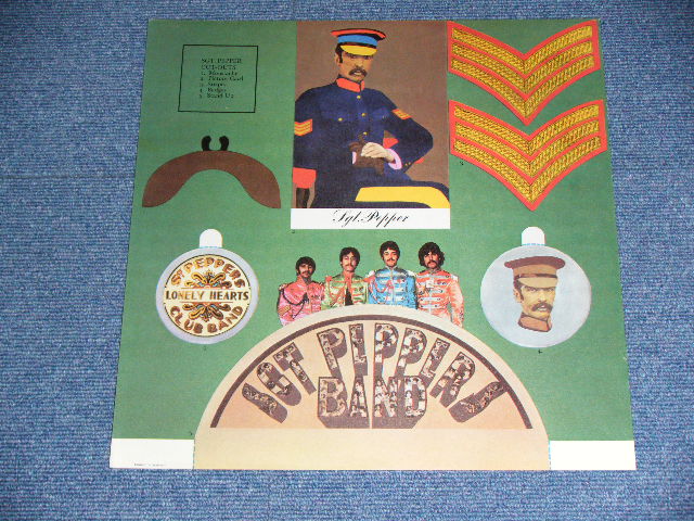 画像: THE BEATLES - SGT. PEPPER'S LONELY HEARTS CLUB BAND ( VG+++/Ex- Looks:VG++) / 1967 GERMAN ORIGINAL EXPORT STEREO LP 