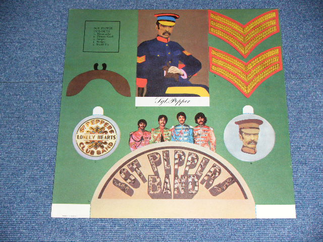 画像: THE BEATLES - SGT. PEPPER'S LONELY HEARTS CLUB BAND ( VG+++/Ex- Looks:VG++) / 1967 GERMAN ORIGINAL EXPORT STEREO LP 