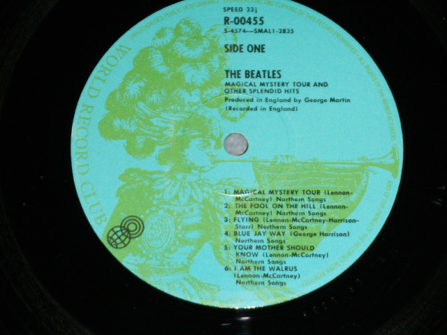 画像: The BEATLES - MAGICAL MYSTERY TOUR ( Ex+++/MINT- )   / 1970's?  AUSTRALIA Only Jacket  Used  LP 