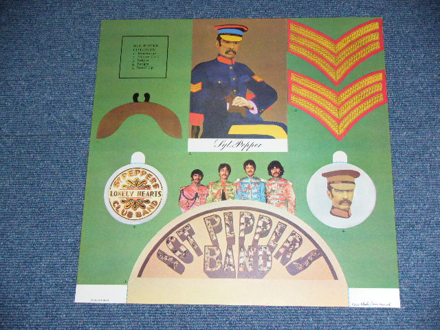 画像: THE BEATLES - SGT. PEPPER'S LONELY HEARTS CLUB BAND (Ex+++/MINT- ) / LATE 1970's AUSTRALIA ORANGE Label Used LP  with CUT OUTS 