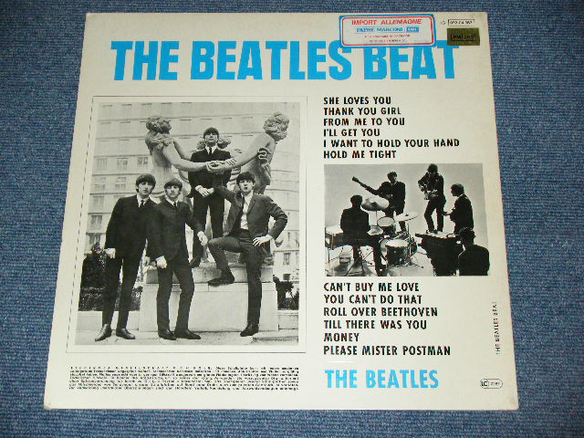 画像: THE BEATLES - THE BEATLES BEAT ( Ex++/MINT-)    / 1970's? GERMAN BLUE Label  STEREO LP