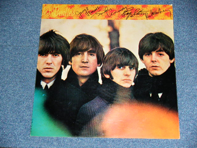 画像: THE BEATLES - 1965 ( FOR SALE ) ( Ex+/Ex++  Looks: Ex++ ) /1964 FRANCE ORIGINAL "ORANGE LABEL" Used LP with INSTERTS & IRON PRINT     