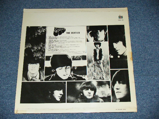 画像: BEATLES - RUBBER SOUL ( Ex/Ex++ ) )   / 1965 FRANCE ORIGINAL 'ORANGE' Label  Used LP 
