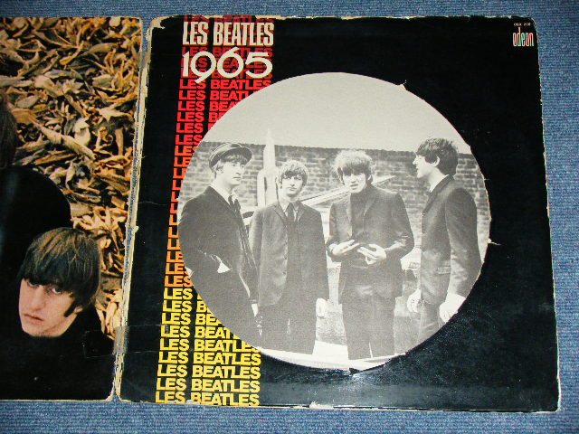 画像: THE BEATLES - 1965 ( FOR SALE ) (VG+/VG++ ) /1964 FRANCE ORIGINAL "ORANGE LABEL" Used LP NO INSTERTS 