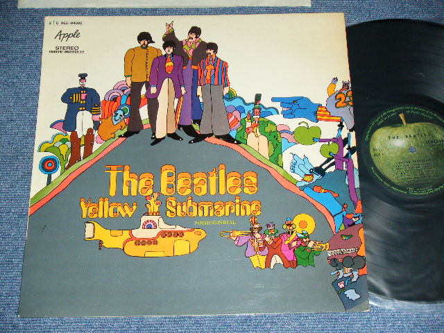 画像1: THE BEATLES - YELLOW SUBMARINE ( Ex+++,Ex/Ex+++ ) / 1970? FRANCE FRENCH Used LP With BACK ORDER SHEET on BACK COVER 