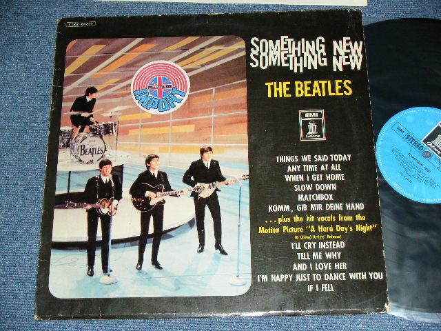 画像1: THE BEATLES - SOMETHING NEW ( Ex+,VG++/Ex+++,MINT-)    / 1970's GERMAN BLUE Label  STEREO LP