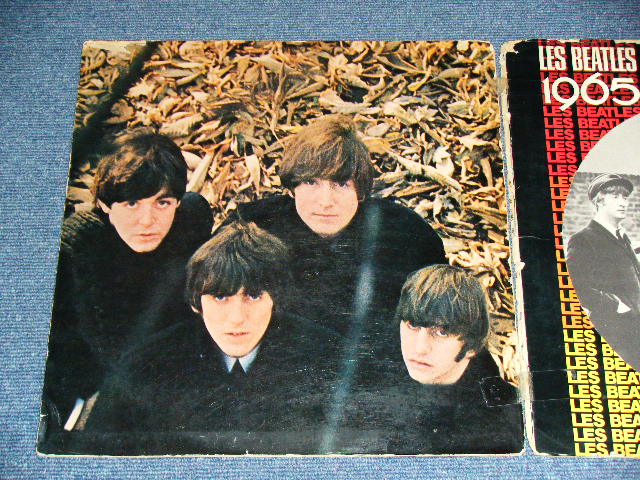 画像: THE BEATLES - 1965 ( FOR SALE ) (VG+/VG++ ) /1964 FRANCE ORIGINAL "ORANGE LABEL" Used LP NO INSTERTS 