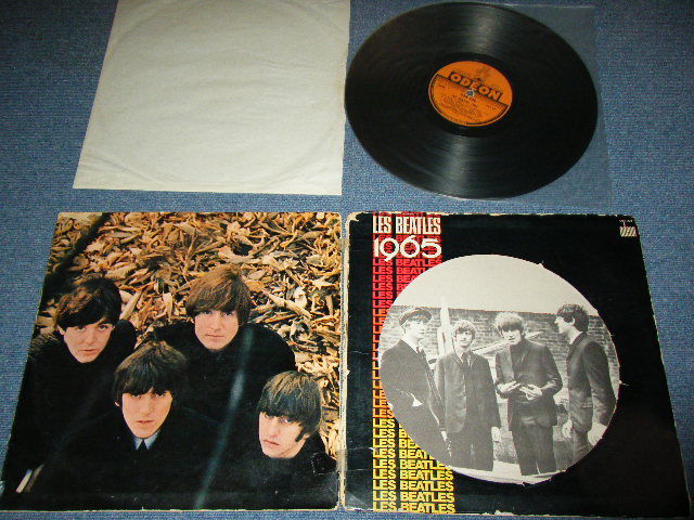 画像1: THE BEATLES - 1965 ( FOR SALE ) (VG+/VG++ ) /1964 FRANCE ORIGINAL "ORANGE LABEL" Used LP NO INSTERTS 