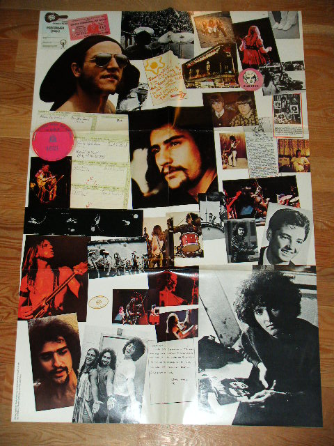 画像: GRAND FUNK RAILROAD GFR  LIVE ALBUM  ( With POSTER : PURPLE LABEL ) / Late 1970's US AMERICA REISSUE Used 2-LP  With POSTER