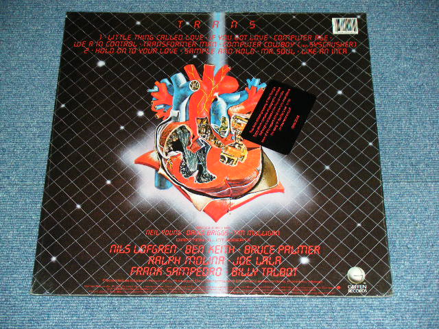 画像: NEIL YOUNG - TRANS  / 1982 US AMERICA ORIGINAL Brand New SEALED LP