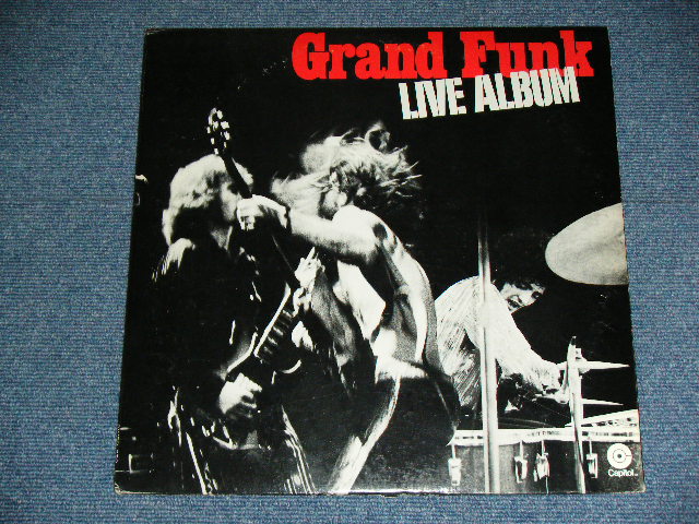 画像: GFR GRAND FUNK RAILROAD - LIVE ALBUM  ( With POSTER : GREEN  LABEL ) / 1970 US AMERICA ORIGINAL Used 2-LP  With POSTER