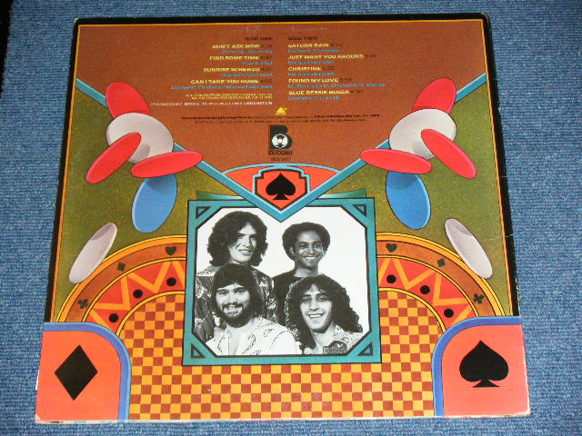 画像: SUNRISE  ( Produced by BRUCE JOHNSTON of The BEACH BOYS ) - SUNRISE  ( Ex+/MINT- ) / 1977 US AMERICA ORIGINAL  Used LP 