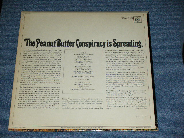 画像: THE PEANUT BUTTER CONSPIRACY ( GARY USHER Works ) - IS SPREADING ( Ex-/Ex+++ ) /  1967 US AMERICA ORIGINAL 2 EYES Label MONO Used LP 