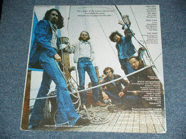 画像: THE SHIP - A CONTEMPORARY FOLK MUSIC JOURNEY (Produced by GARY USHER) - SANCTUARY (Ex++,Ex/Ex++ TEAR, EDSP) / 1972 US AMERICA ORIGINAL Used LP 