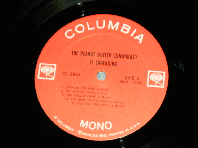 画像: THE PEANUT BUTTER CONSPIRACY ( GARY USHER Works ) - IS SPREADING ( Ex+++/MINT- ) /  1967 US AMERICA ORIGINAL 2 EYES Label MONO Used LP 