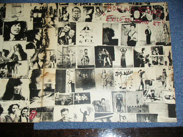 画像: ROLLING STONES - EXILE ON MAIN ST. ( NONE POSTCARDS : With Original Inner Sleeves : Matrix Number A2/B1/C1/D2 : VG+++/Ex+ )   / 1972 UK ENGLAND ORIGINAL Used 2 LP's 