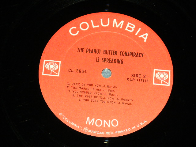 画像: THE PEANUT BUTTER CONSPIRACY ( GARY USHER Works ) - IS SPREADING ( Ex-/Ex+++ ) /  1967 US AMERICA ORIGINAL 2 EYES Label MONO Used LP 