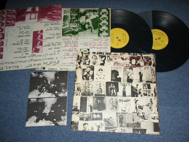 画像1: ROLLING STONES - EXILE ON MAIN ST. ( With POSTCARDS : With Original Inner Sleeves : Matrix Number A2/B2/C1/D2 : Ex++/Ex+++ )   / 1972 UK ENGLAND ORIGINAL Used 2 LP's 