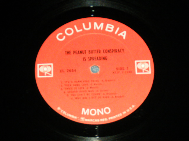 画像: THE PEANUT BUTTER CONSPIRACY ( GARY USHER Works ) - IS SPREADING ( Ex+++/MINT- ) /  1967 US AMERICA ORIGINAL 2 EYES Label MONO Used LP 