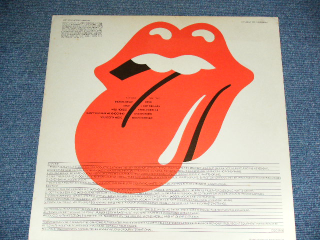 画像: The ROLLING STONES - STICKY FINGERS ( Matrix No. A4/B3 Ex+++/MINT- ) / 1971 UK ENGLAND  ORIGINAL "ZIPPER COVER" Used LP 