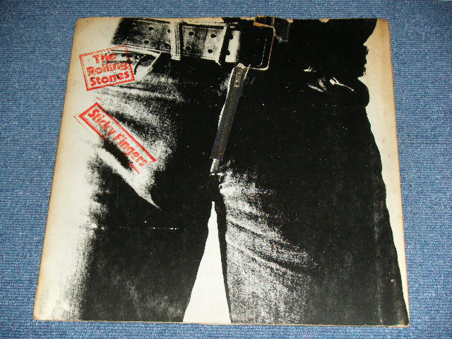 画像: The ROLLING STONES - STICKY FINGERS ( Matrix No. A4/B3 Ex/Ex+++ ) / 1971 UK ENGLAND  ORIGINAL "ZIPPER COVER" Used LP 