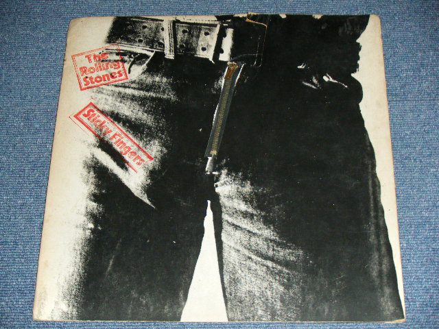 画像: The ROLLING STONES - STICKY FINGERS ( Matrix No. A4/B3 Ex+/Ex+++ ) / 1971 UK ENGLAND  ORIGINAL "ZIPPER COVER" Used LP 