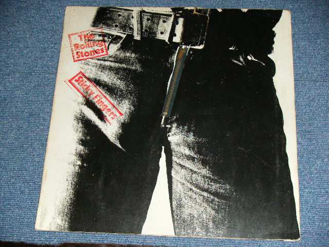 画像: The ROLLING STONES - STICKY FINGERS ( Matrix No. A4/B4 Ex/VG+++ ) / 1971 UK ENGLAND  ORIGINAL "ZIPPER COVER. WORKING" Used LP 