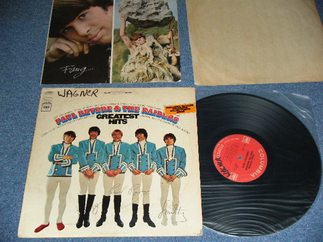 画像1: PAUL REVERE & THE RAIDERS  ( Produced by TERRY MELCHER ) - GREATEST HITD ( With AUTOGRAPHED SIGN : With COLOR Booklet : VG++/Ex+ ) / 1967 US AMERICA ORIGINAL "360 SOUND" Label STEREO Used LP 