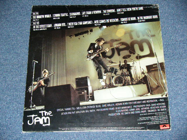 画像: THE JAM - THIS IS THE MODERN WORLD  / Mid 80's  UK Reissue Used LP 