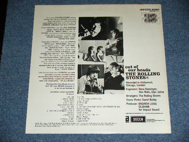 画像: ROLLING STONES - OUT OF OUR HEADS / 1980's UK ENGLAND Reissue Used LP