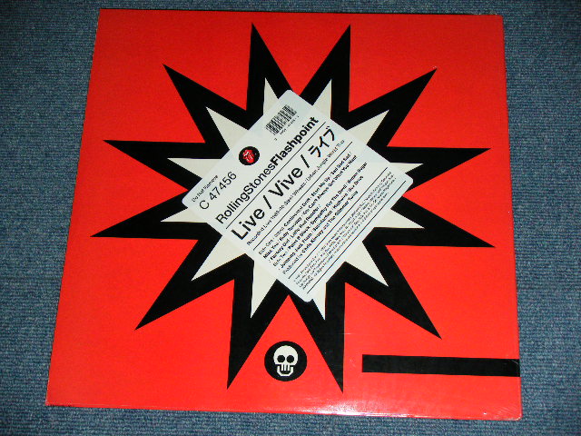 画像: THE ROLLING STONES - FLASHPOINT (With BOOKLET)  (Ex++/MINT) / 1991 EU EUROPE ORIGINAL Used LP 