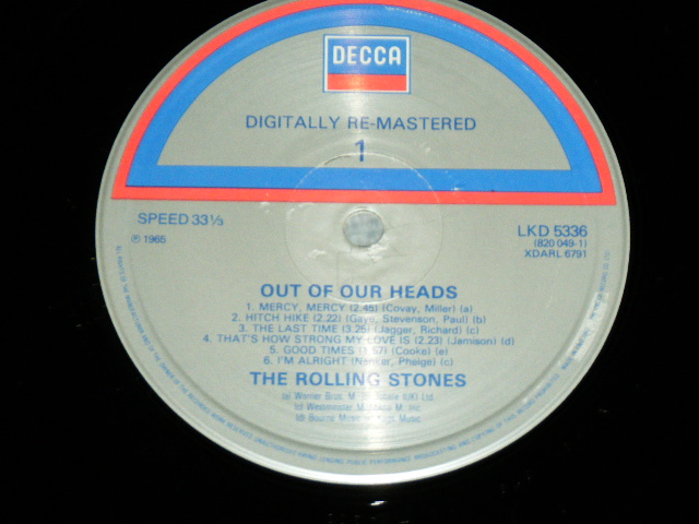 画像: ROLLING STONES - OUT OF OUR HEADS / 1980's UK ENGLAND Reissue Used LP